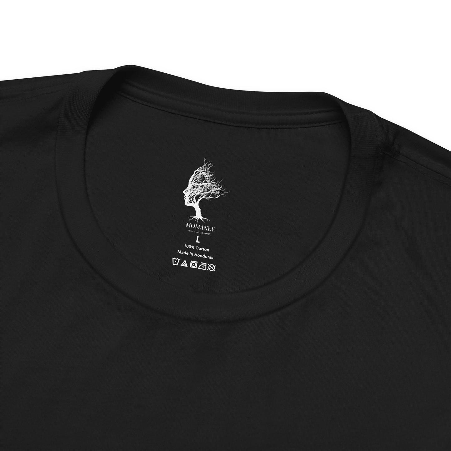 T-Shirt — "Looking for a Man" (written by a woman) Minimalist Feminist Tee